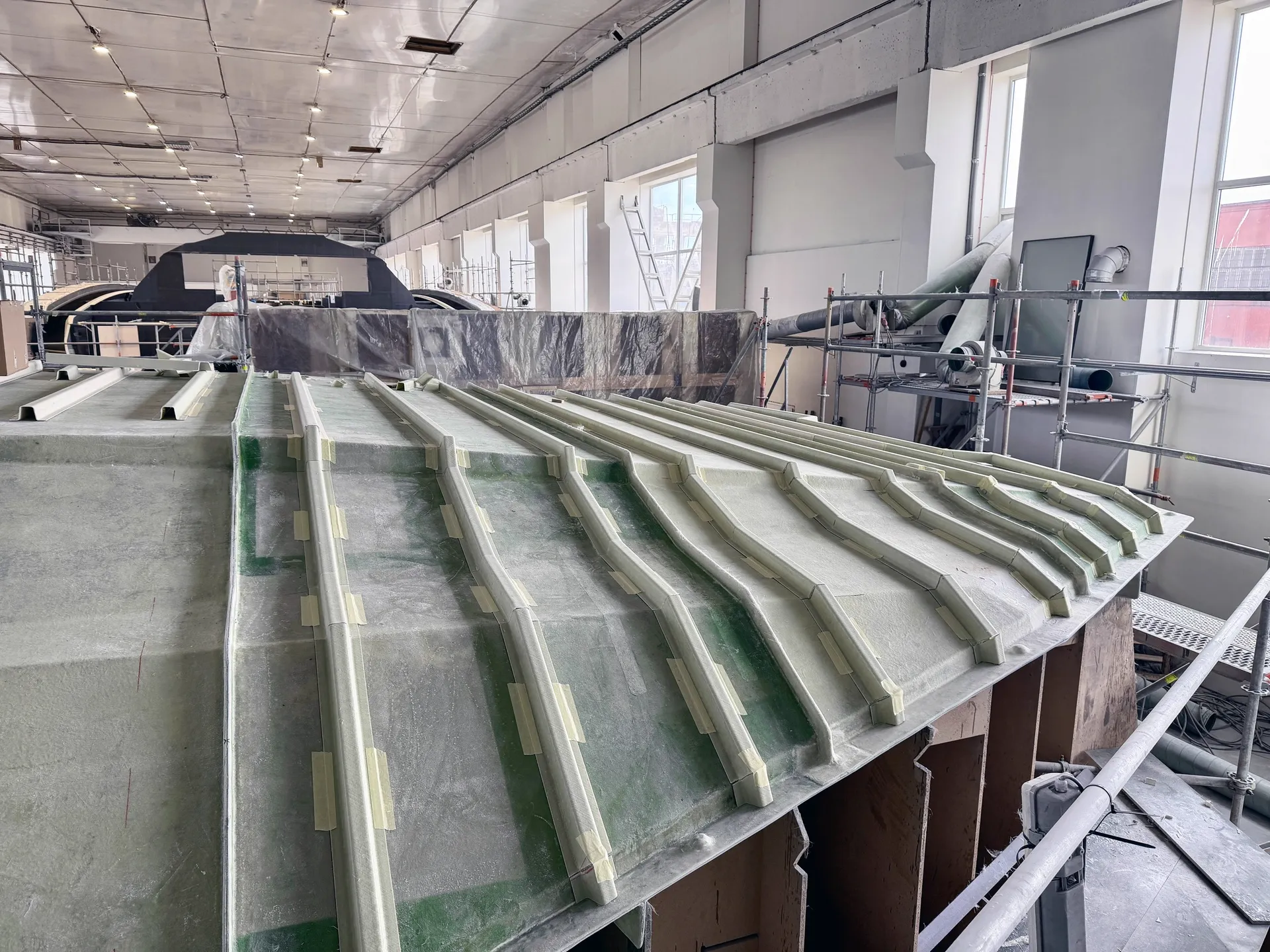 Superstructure Mould Nears Completion